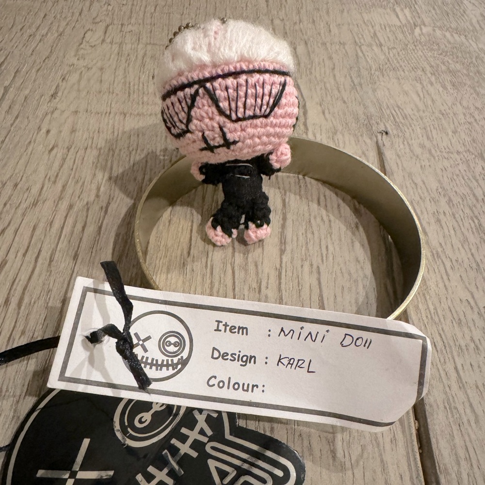 BNWT KARL LAGERFELD MININDOLL RARE COLLECTIBLE